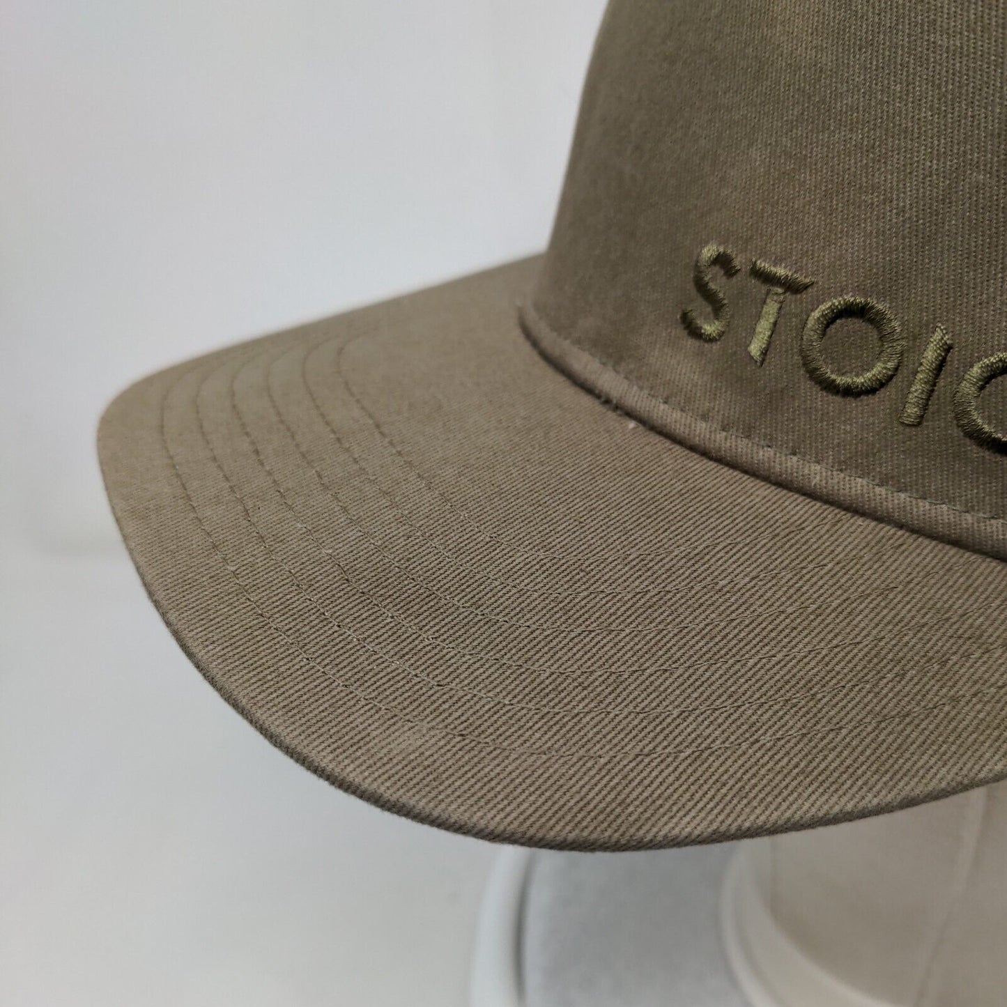 Stoic Snapback Trucker Hat Multicolor One Size Adjustable Embroidered Mesh Back