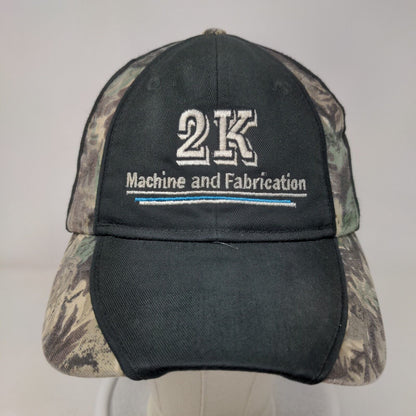 2K Machine & Fabrication Strapback Hat Multi OSFM Embroidered Colorblock