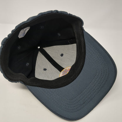 Ono Gelato Ice Cream Fitted Hat Gray S/M Embroidered Stretch 6 Panel