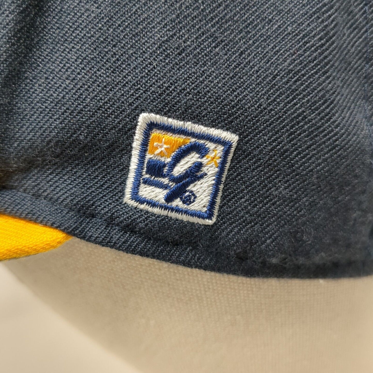 Letter B Fitted Hat Multi 7 1/4 Embroidered Montana Colorblock The Game
