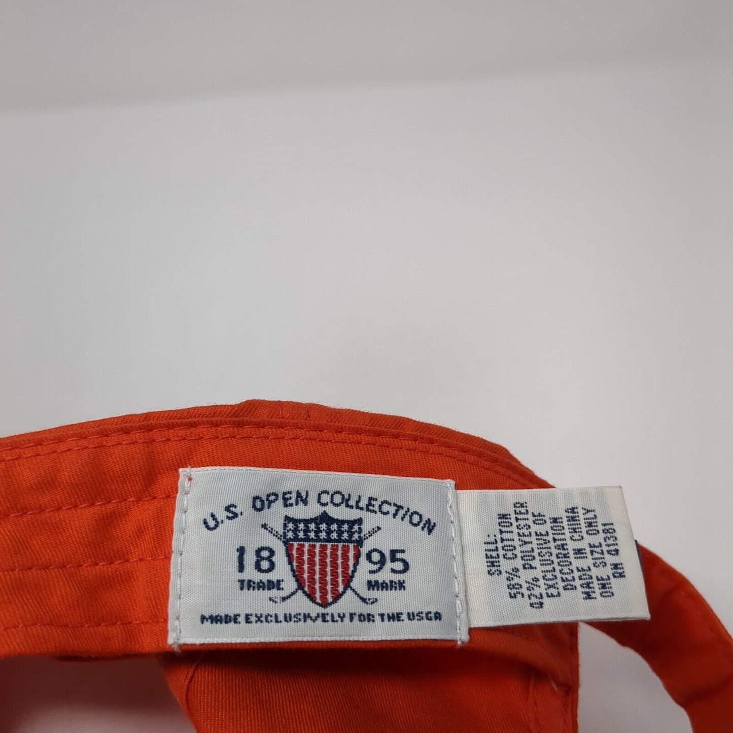 2015 U.S. Open Chambers Bay Slideback Hat Orange One Size Adjustable