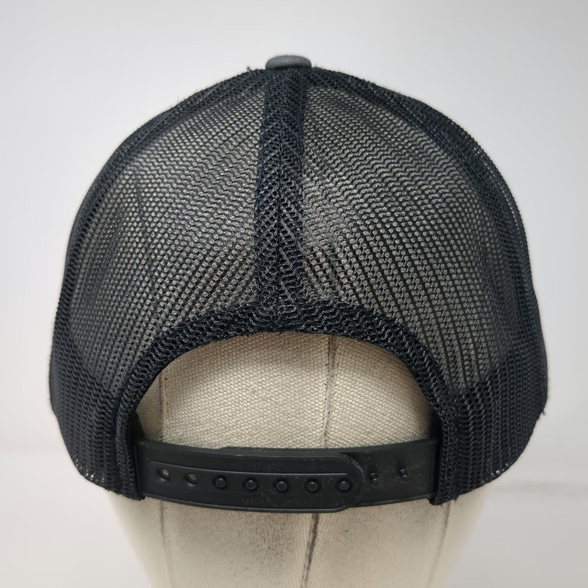 Yupoong Trucker Hat Gray Black Yellow One Size Dennis Dillon 50 Years Snapback