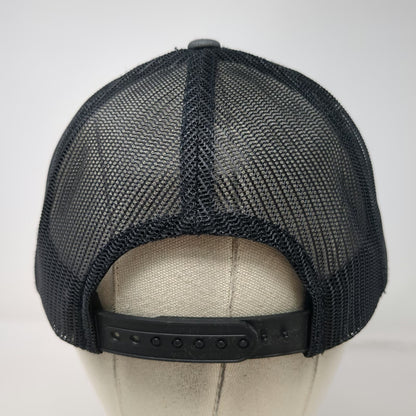 Yupoong Trucker Hat Gray Black Yellow One Size Dennis Dillon 50 Years Snapback