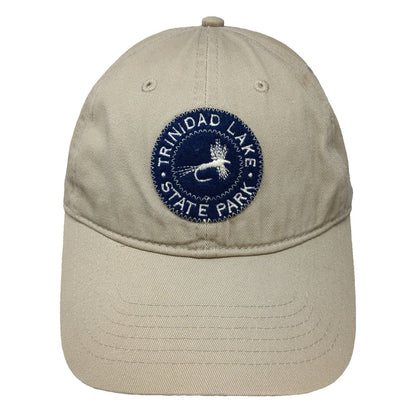 Ouray Baseball Cap Beige One Size Trinidad Lake State Park Fishing Fly Hat
