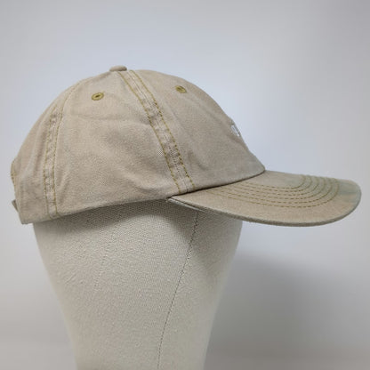 Hit Promo Baseball Cap Beige One Size Ginger Embroidered Strapback Cotton Hat