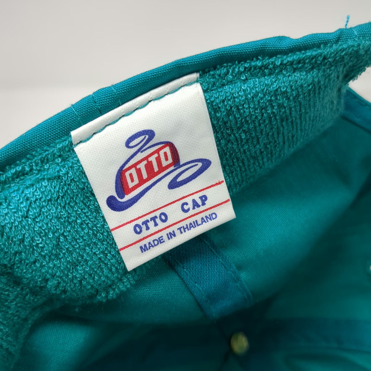 Otto Cap 5 Panel Blue One Size Hat Lincoln Mercury Olympia Rope Brim Strapback