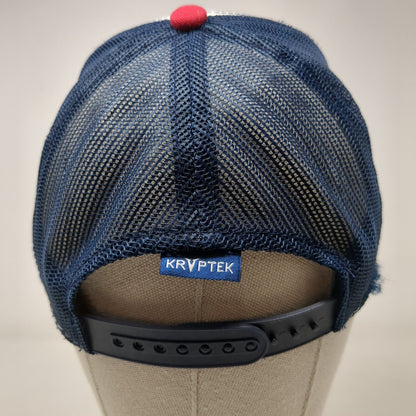 Kryptek American Flag Snapback Trucker Hat Multicolor OS Mesh Back Outdoor Cap