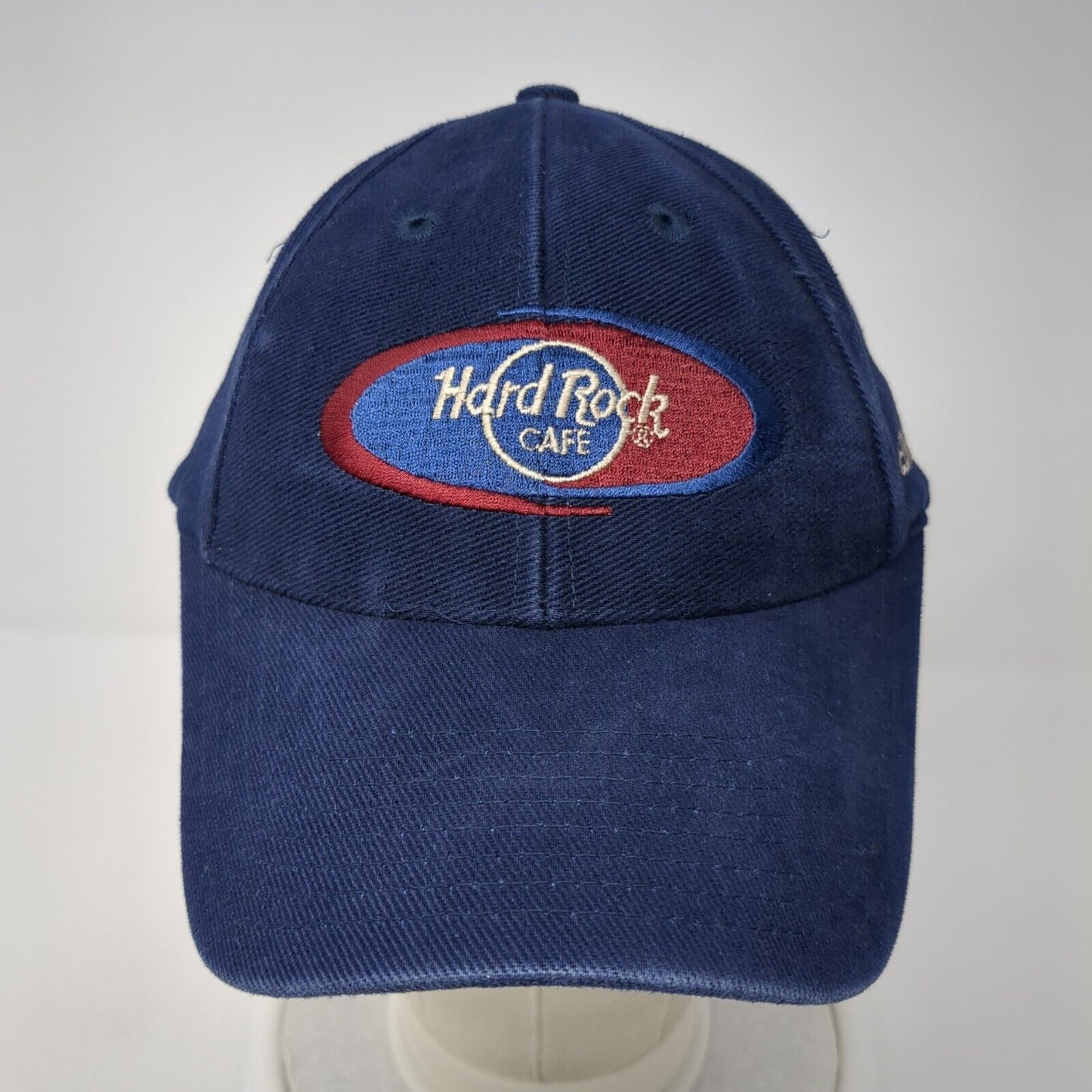 Hard Rock Cafe Edinburg Slideback Hat Blue One Size Adjustable Embroidered