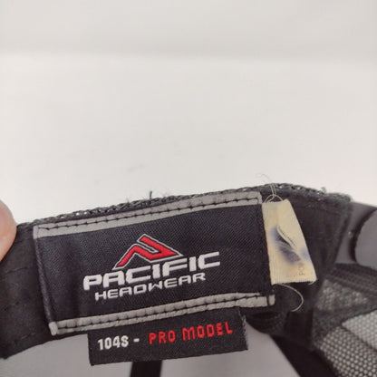 Camp Ida-Haven Snapback Trucker Hat Gray OSFA Adjustable Mesh Pacific Headwear