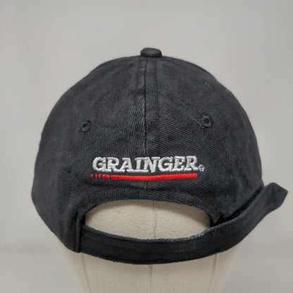 Optimum Maschinen-Germany Strapback Hat Black One Size Embroidered