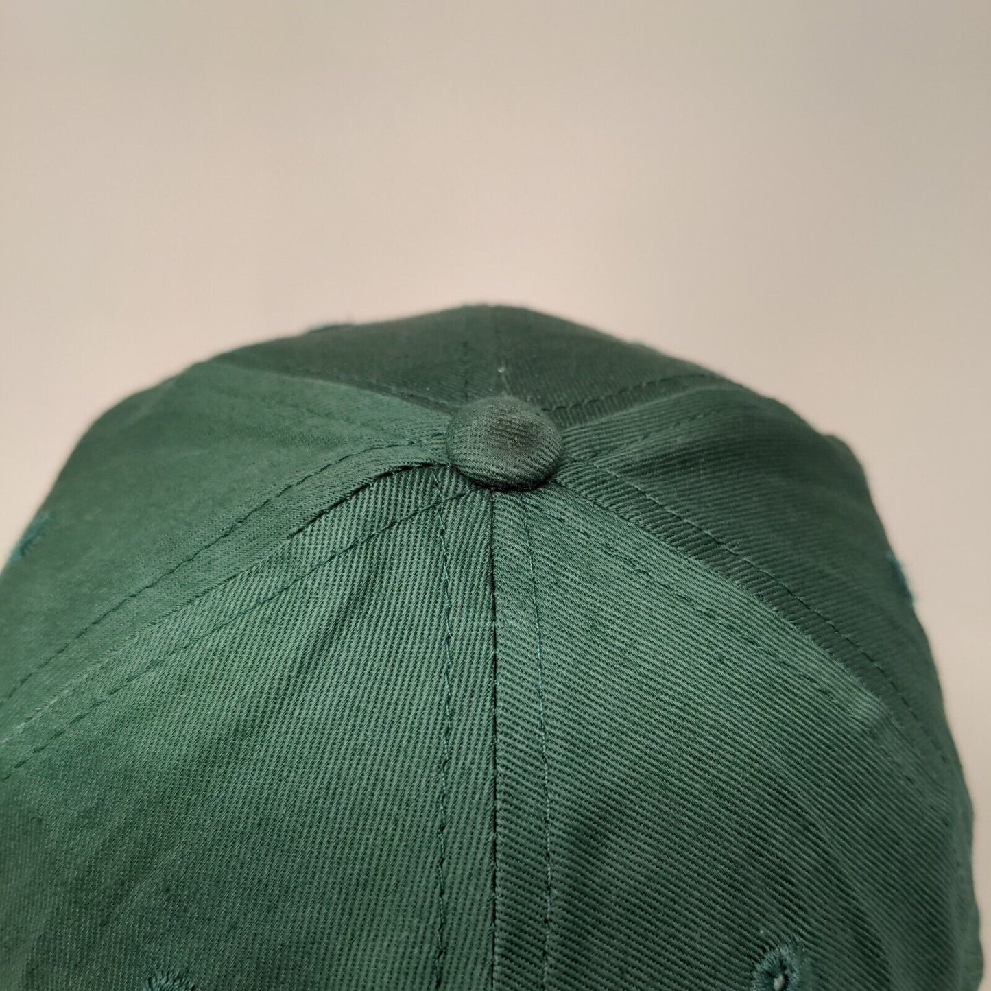 Warrior Custom Golf .Com Strapback Hat Green One Size Adjustable Embroidered