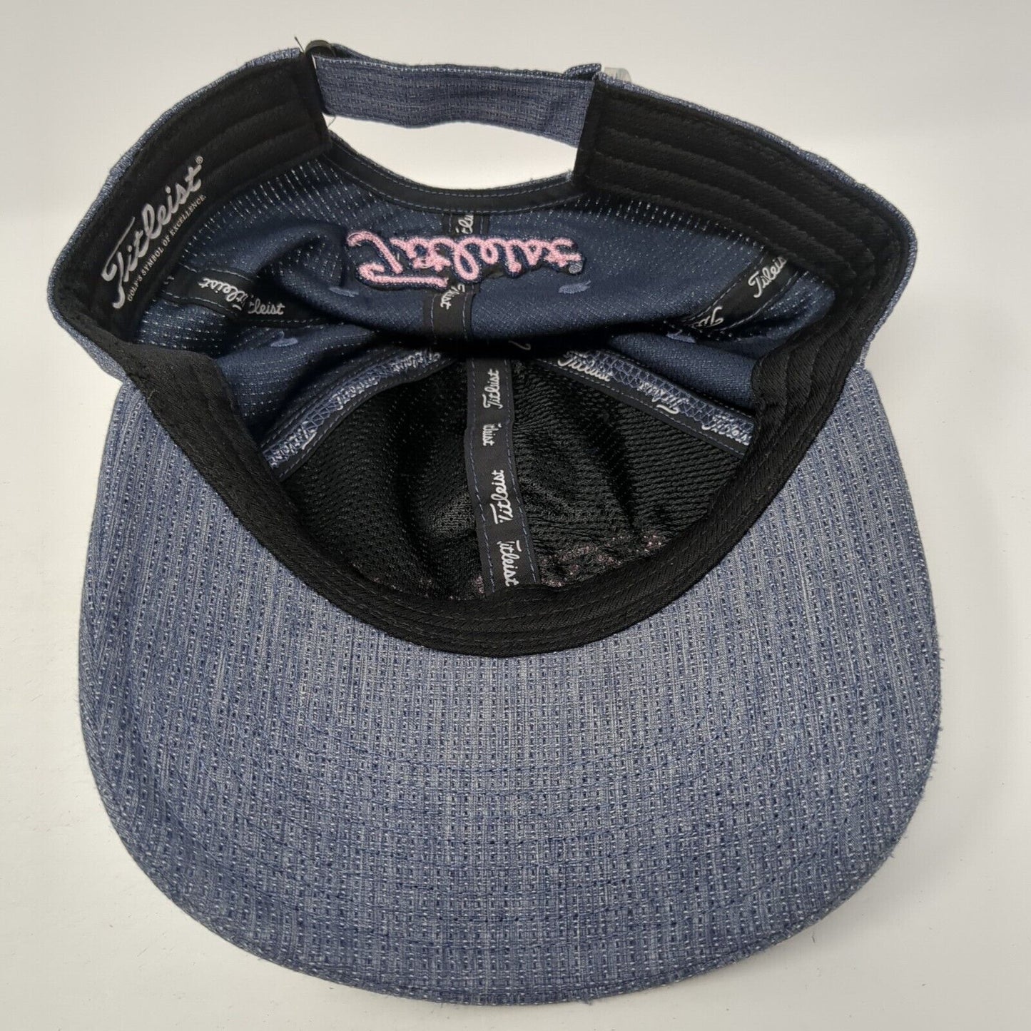 Titleist Slideback Strapback Hat Blue One Size Adjustable Embroidered