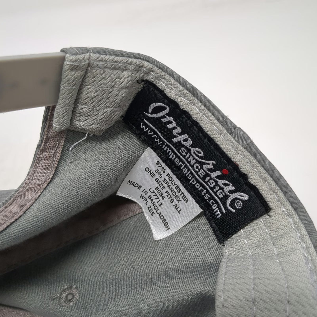 Imperial 5 Panel Gray One Size Hat Rope Snapback Streamsong Black Windmill