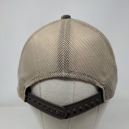 Green Wing Ducks Unlimited Snapback Trucker Hat Camo Youth Mesh Back