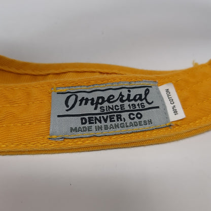 U.S. Women's Amateur Strapback Visor Hat Yellow One Size Imperial