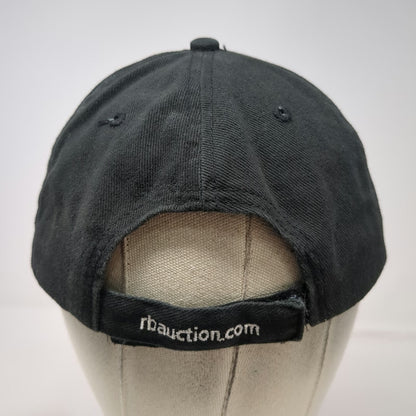 Baseball Cap Black One Size Ritchie Bros. Auctioneers Logo Strapback Hat