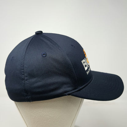 Sweet Caps Baseball Cap Blue M Big Dog Satellite and Solar Stretch Fit Hat