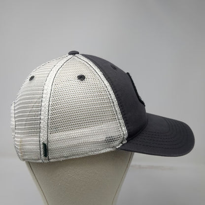 Legacy Trucker Hat Gray White One Size Redfish Lake Lodge Moose Snapback Mesh