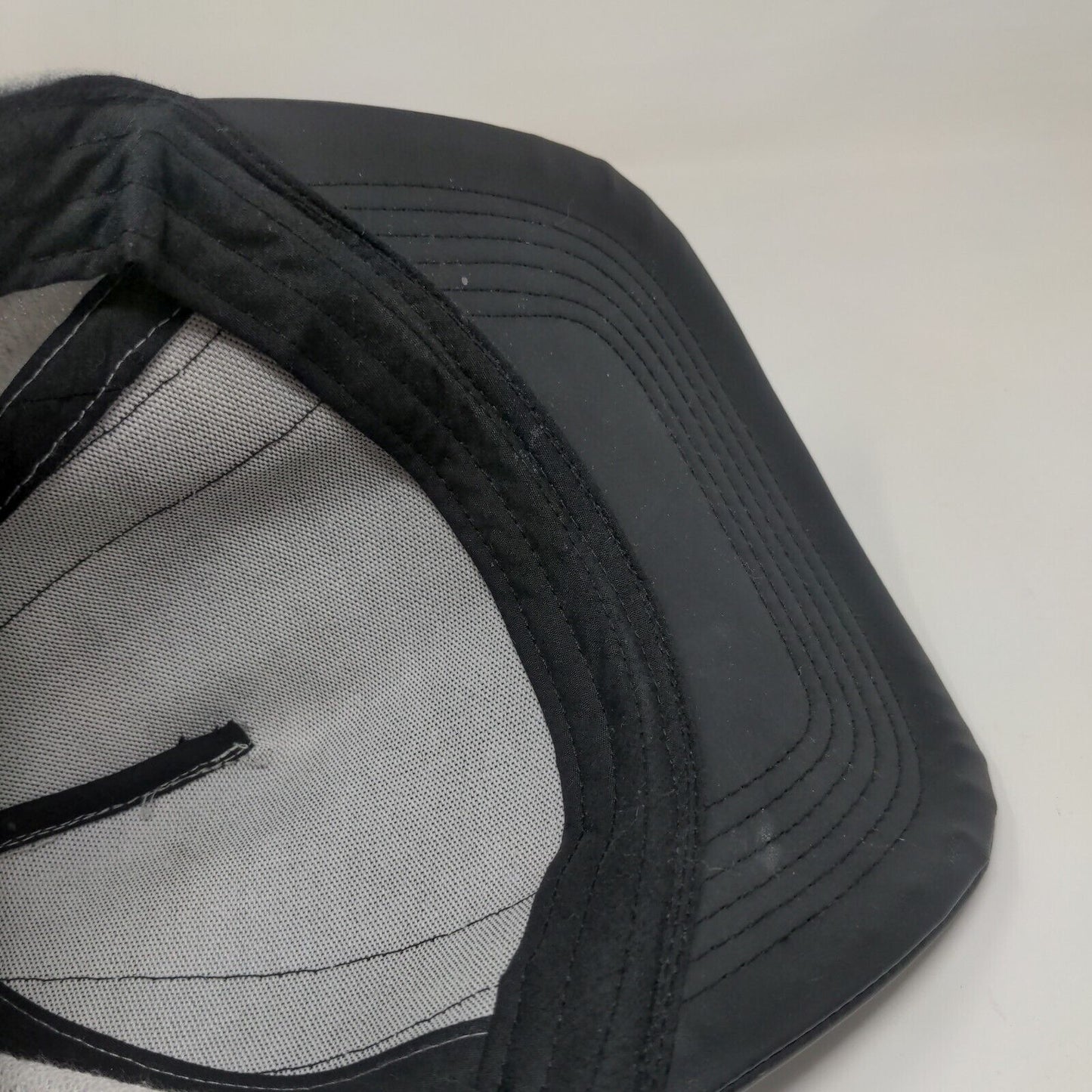 Unbranded Men's Snapbback Hat Gray Black Be Bold Be Brave Cotton Blend