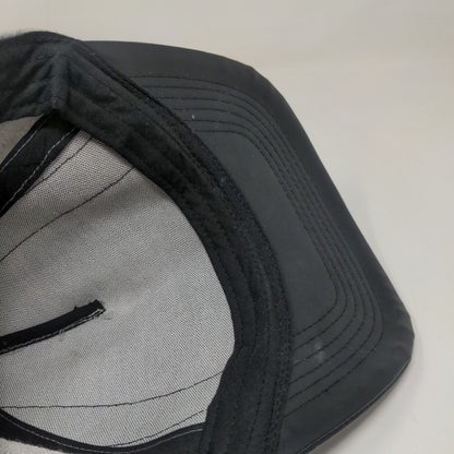 Unbranded Men's Snapbback Hat Gray Black Be Bold Be Brave Cotton Blend