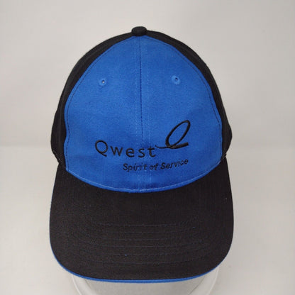 Qwest Spirit of Service Strapback Hat Multi OSFM Embroidered Colorblock