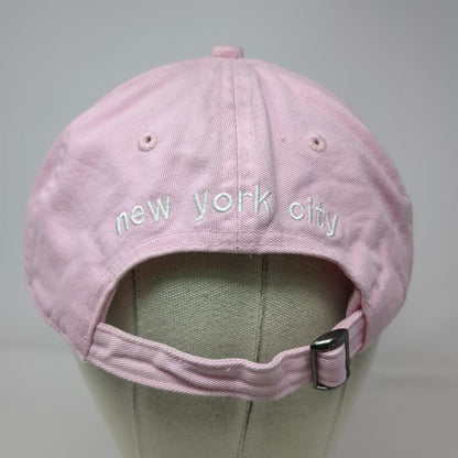 Cobra Baseball Cap Pink One Size NYC New York City Hat Slideback Embroidered
