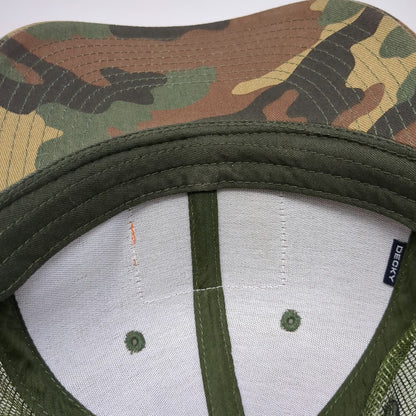 Decky Beer Money Kip Moore Trucker Hat Green OSFM Camo Mesh Snapback Cap Music