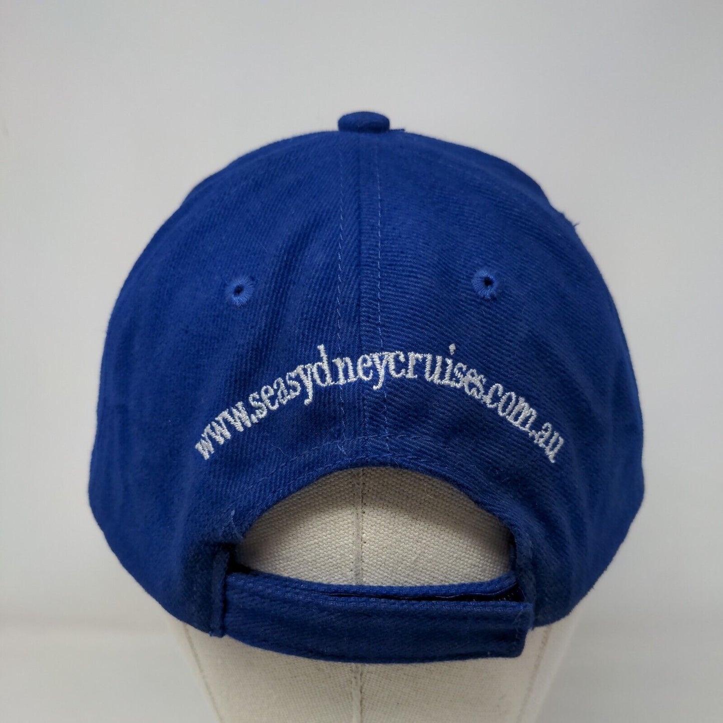 Sea Sydney Cruises Strapback Hat Blue One Size Adjustable Embroidered