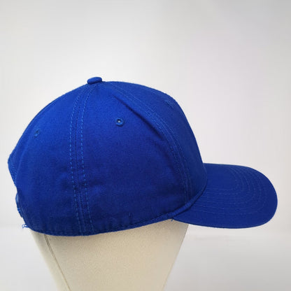 HeadStart Snapback Hat Blue One Size NYC City Skyline Horse Embroidered Patch