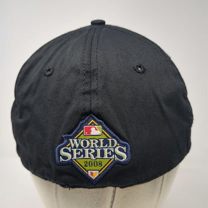 Phillies MLB New Era 2008 World Series Champions Black Baseball Cap Hat One Size
