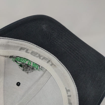 Haul It All Pros Fitted Mesh Back Hat Black L/XL Flexfit Sport-Tek
