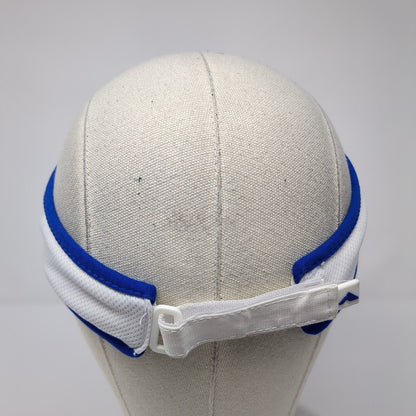 Tennis Strapback Sun Visor Hat White OS Adjustable Lite 510 Pacific Headwear