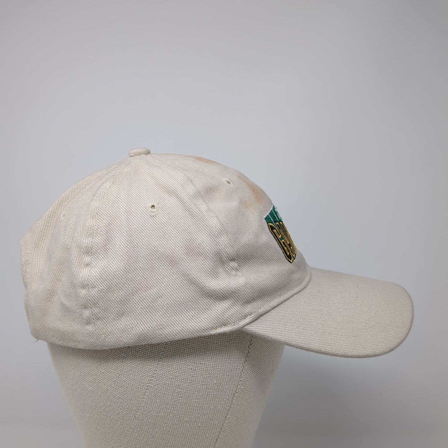 ESPN Game Plan Baseball Cap Beige One Size Adjustable Embroidered 6 Panel Seba