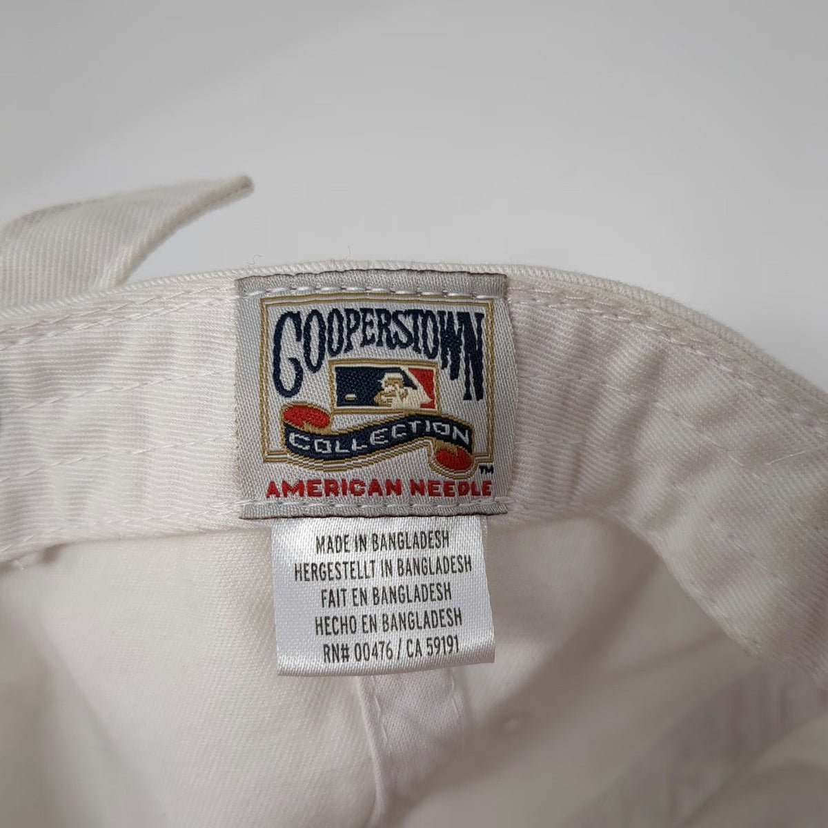 American Needle Baseball Cap White Pink One Size Chicago Cubs W Hat Slideback