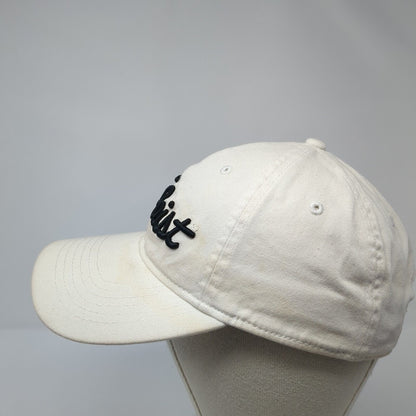 Titleist Regatta Bay Slideback Golf Hat White OS Adjustable Embroidered 6 Panel