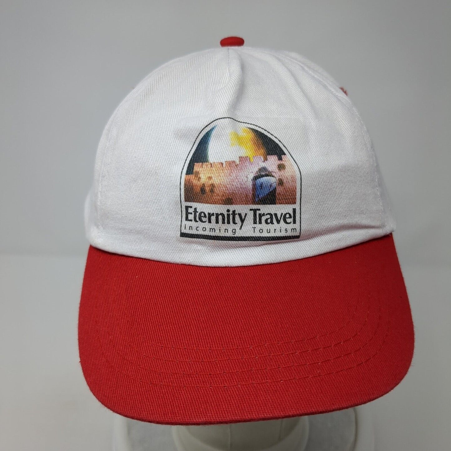 Eternity Travel Incoming Tourism Strapback Hat Multicolor One Size Adjustable