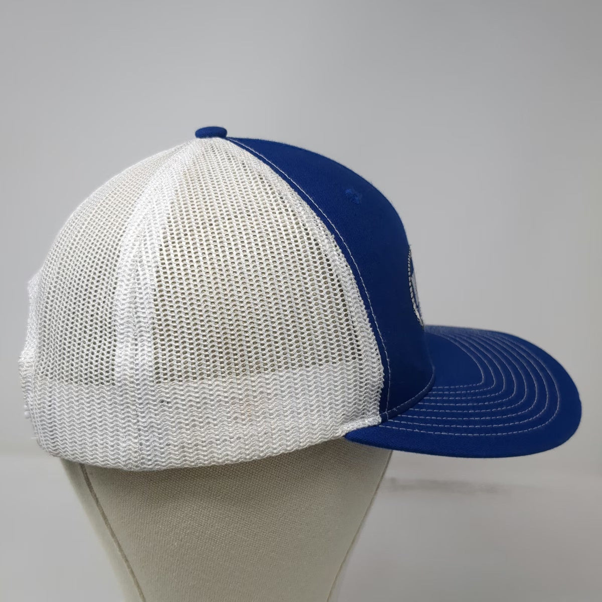Richardson Trucker Hat Blue One Size King Ropes Sheridan Wyoming Mesh Snapback