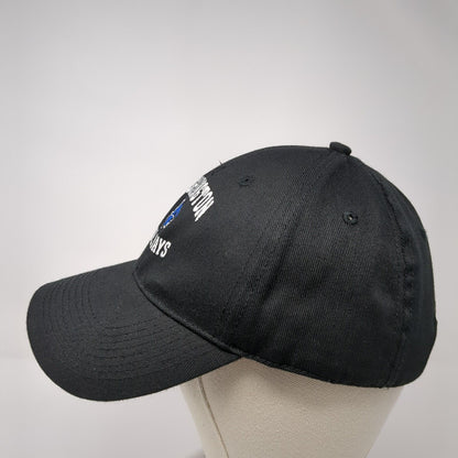 Washington Blue Jays Strapback Hat Black OS Adjustable Embroidered Headtotoe