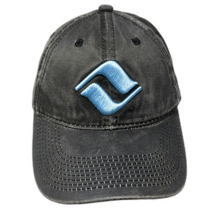 The Game Baseball Cap Gray One Size Vail Colorado Embroidered Logo Hat Slideback