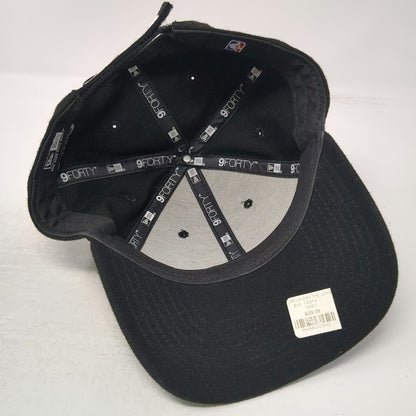 Los Angeles Lakers NBA New Era Black One Size Cap Embroidered Logo Strapback