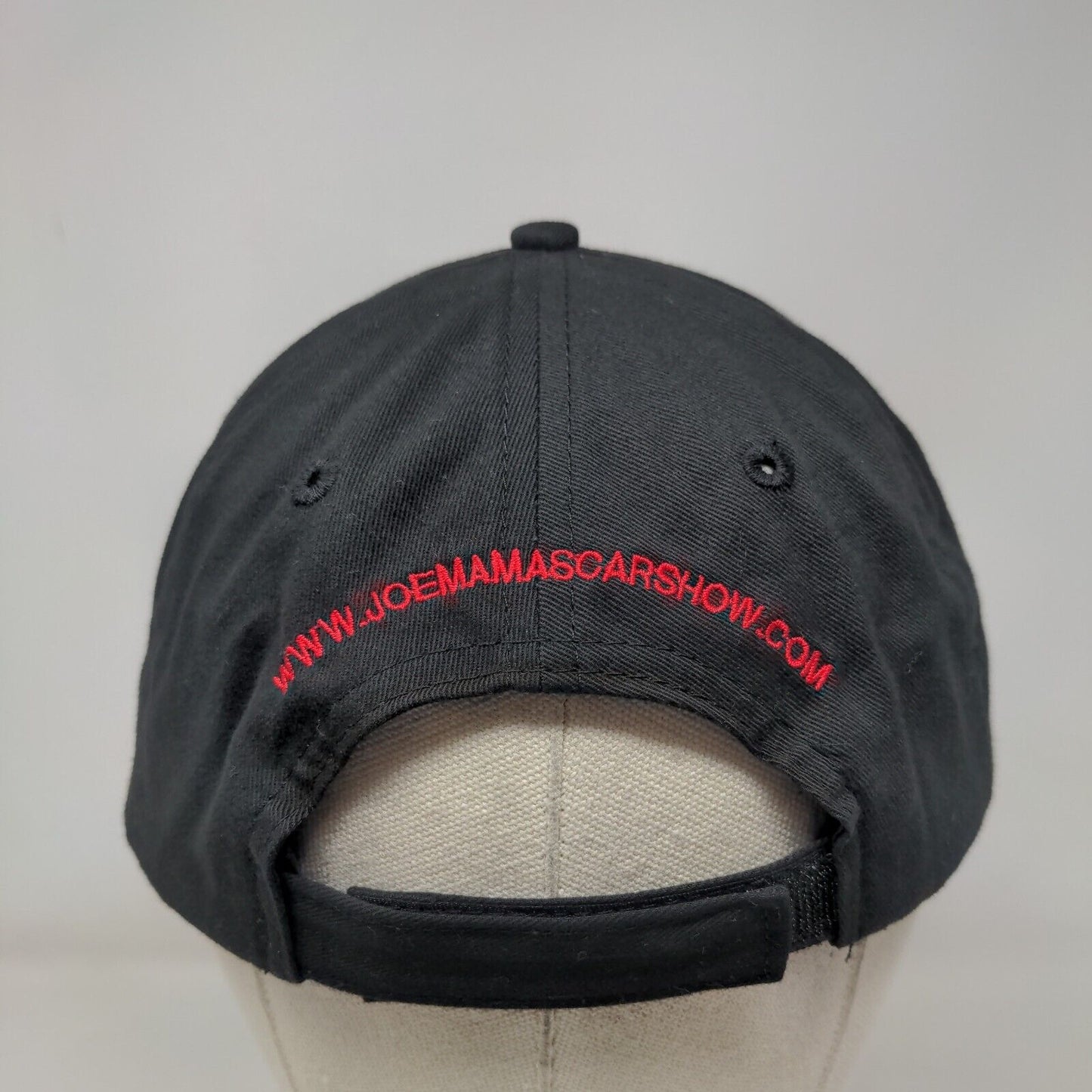 Joe Mama's 13th Annual Jerome Car Show Strapback Hat Black One Size Solid
