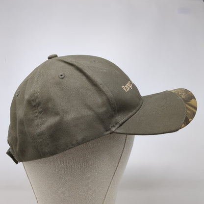 DuPont Range and Pasture Strapback Hat Green OSFA Lined Camouflage Cap America