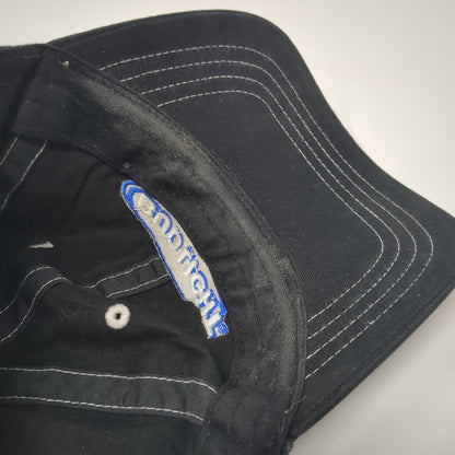 Bud Light Slideback Baseball Cap Black One Size Adjustable Embroidered 6 Panel
