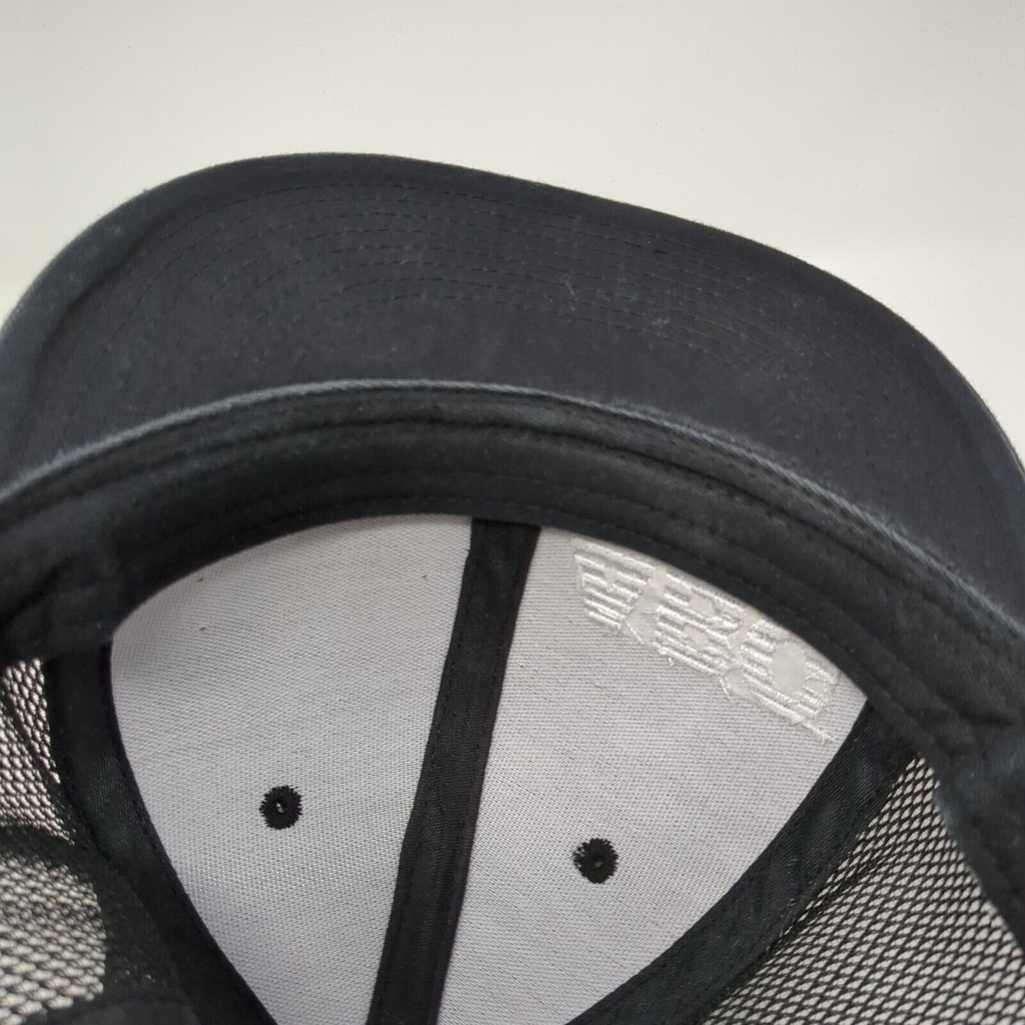 ABC Supply Co Inc. Snapback Trucker Hat Blue One Size Mesh Back 6 Panel