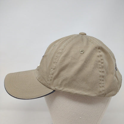 Bowen & Parker CPA's Strapback Hat Tan One Size Port Authority Signatures Cotton