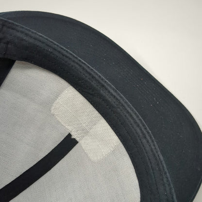 Brixton Trucker Hat Black One Size Snapback Mesh Logo Embroidered Patch MFG Co