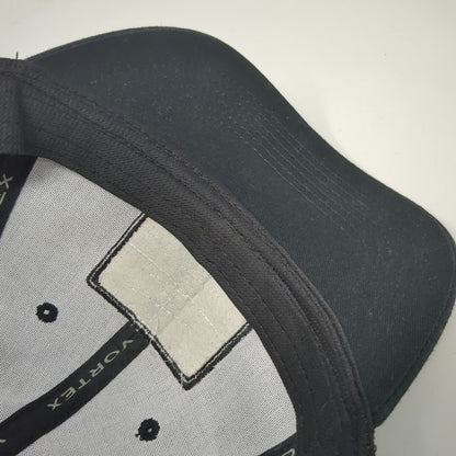 Vortex Trucker Hat Black One Size Mesh Back Snapback Logo Patch Optics Shooting