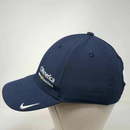 Nike Baseball Cap Blue L CPAmerica Dri-Fit Adjustable Strapback Hat Embroidered