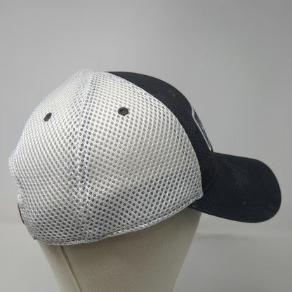 Cap America Hebron Brick Company Trucker Hat Gray One Size Mesh Snapback Camo