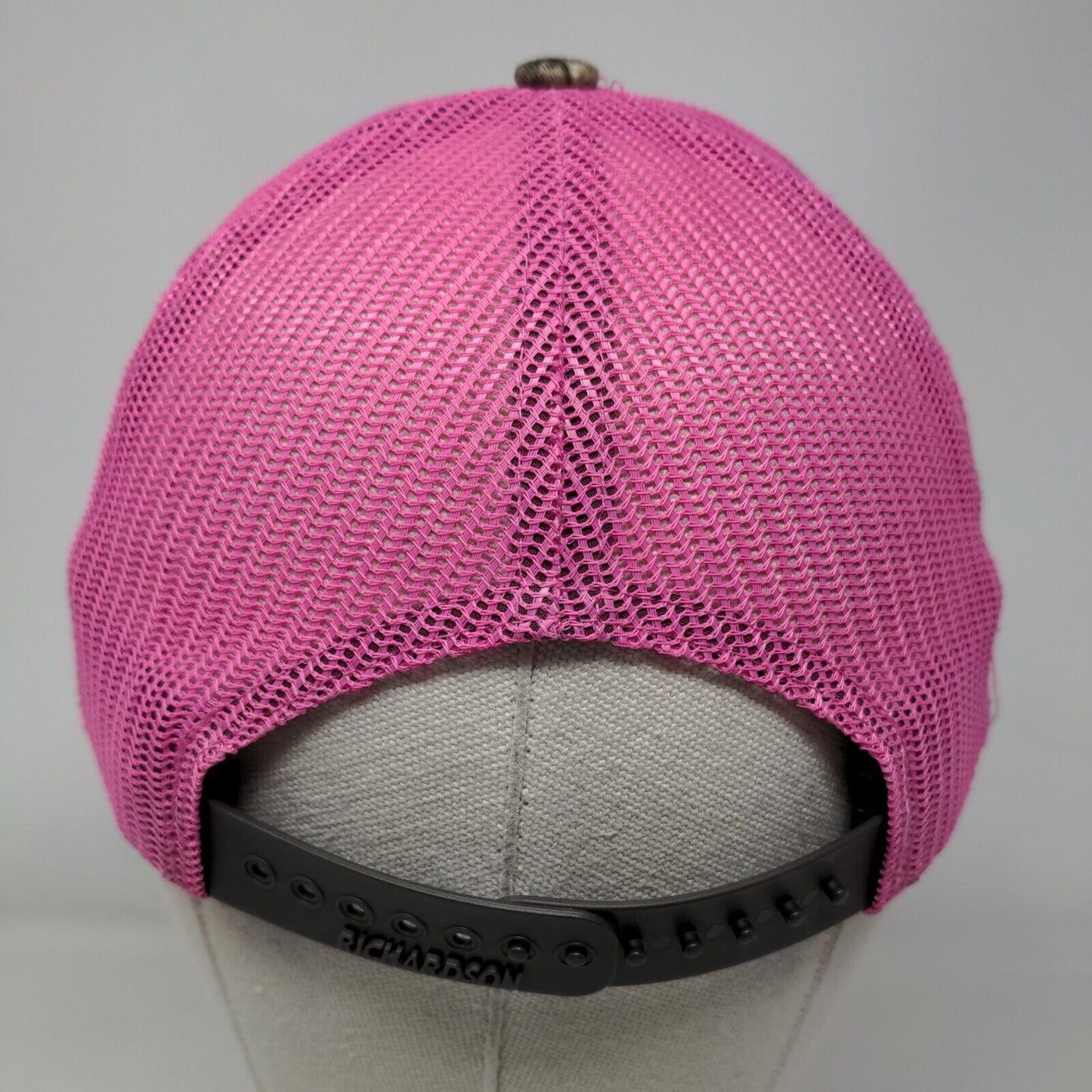 2050 Club Snapback Mesh Back Trucker Hat Camo Small Richardson